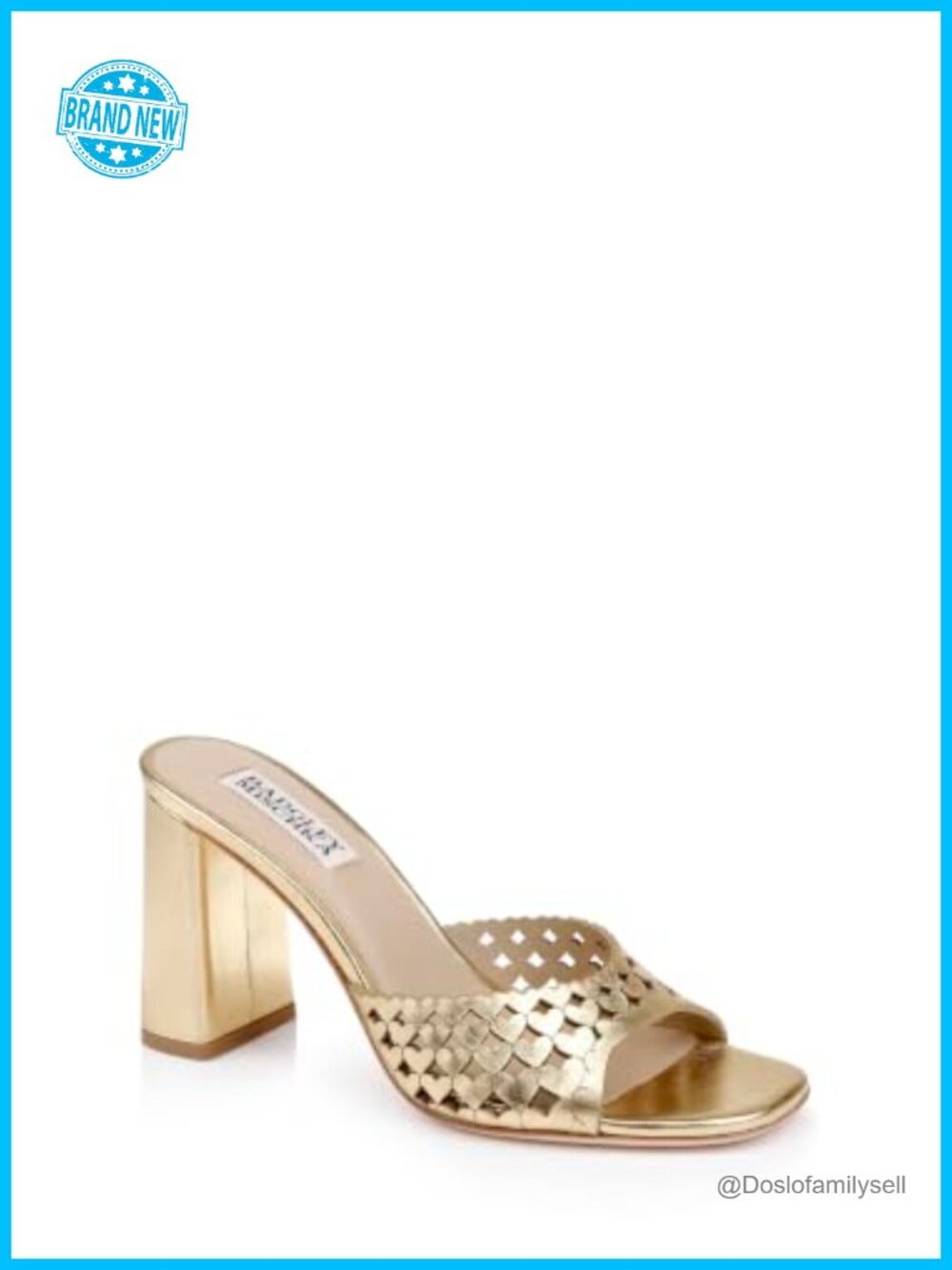 Badgley Mischka Omni Block Heel Ankle Strap Sandal